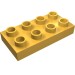 40666 - Duplo Plate 2 x 4 - Bright Light Orange
