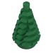 2435 - Green - Plant, Pine Tree - Small 2 x 2 x 4