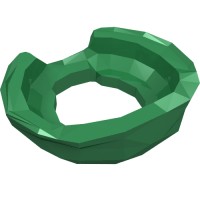24504 - Minifig Neckwear Ninja Face Scarf - Green