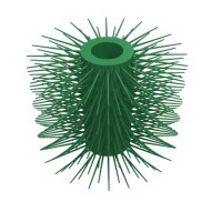 2498 - Street Sweeper Brush - Green