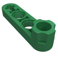 2825 - Technic Beam 1 x 4 Thin with Stud Connector - Green