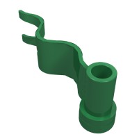 4495b - Flag 4 x 1 Wavy [First Wave Right] - Green