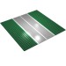 606pr0003 - Green - Baseplate 32 x 32 with 9-Stud Straight and Road / Runway Print