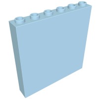 59349 - Panel 1 x 6 x 5 - Bright Light Blue