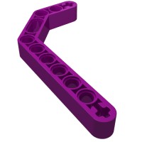 32009 - Technic Beam 1 x 11.5 Double Bent Thick - Purple