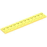 2445 - Plate 2 x 12 - Bright Light Yellow