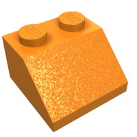 3039 - Slope 45Â° 2 x 2 - Orange