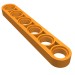 32063 - Technic Beam 1 x 6 Thin - Orange