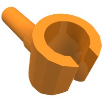 3820 - Minifig Hand - Orange