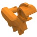6127 - Animal / Creature Body Part, Dinosaur / Dragon Arm, Right - Orange
