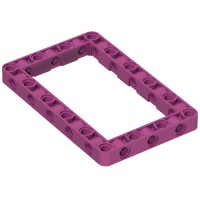 39794 - Technic Beam Frame 7 x 11 - Magenta