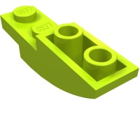 13547 - Slope Curved 4 x 1 Inverted - Lime