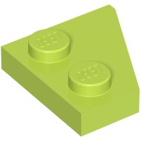 24299 - Wedge Plate 2 x 2 Left - Lime