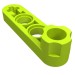 2825 - Lime - Technic Beam 1 x 4 Thin with Stud Connector