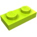 3023 - Plate 1 x 2 - Lime