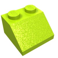 3039 - Slope 45Â° 2 x 2 - Lime