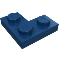 2420 - Plate 2 x 2 Corner - Dark Blue