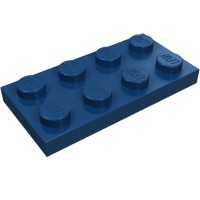 3020 - Plate 2 x 4 - Dark Blue