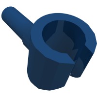 3820 - Minifig Hand - Dark Blue