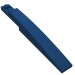 13731 - Dark Blue - Brick Curved 10 x 1 [Symmetric Inside Ridges]