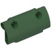 24119 - Technic Panel Curved 7 x 3 with 2 Pin Holes through Panel Surface - Dark Green