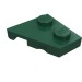 24307 - Dark Green - Wedge Plate 2 x 2 Right