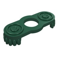 2526 - Minifig Neckwear Epaulette - Dark Green