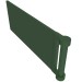 30292 - Dark Green - Flag 7 x 3 with Rod