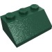 3038 - Dark Green - Slope 45Â° 2 x 3