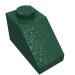 3040b - Slope 45Â° 2 x 1 with Bottom Pin - Dark Green
