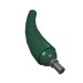4079b - Dark Green - Seat / Chair 2 x 2 with Center Sprue Mark