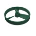 50899 - Dark Green - Large Figure Spinner / Propeller without Code (Rhotuka) [Plain]