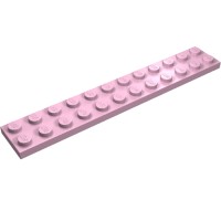 2445 - Plate 2 x 12 - Bright Pink