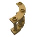 21229 - Fence Spindled 4 x 4 x 2 Quarter Round with 3 Studs - Pearl Gold
