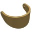 2447 - Headwear Accessory Visor For Standard Helmet - Pearl Gold