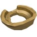 24504 - Minifig Neckwear Ninja Face Scarf - Pearl Gold