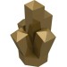 30385 - Pearl Gold - Rock 1 x 1 Crystal 5 Point