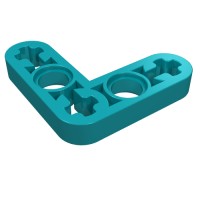 32056 - Technic Beam 3 x 3 L-Shape Thin - Dark Turquoise