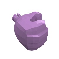 10126 - Hand Hulk - Right - Medium Lavender