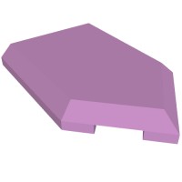 22385 - Tile Special 2 x 3 Pentagonal - Medium Lavender