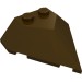 22391 - Wedge Sloped 4 x 4 Pointed - Dark Brown