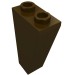 2449 - Slope Inverted 75Â° 2 x 1 x 3 - Dark Brown