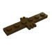 4505 - Hood / Cowl / Farmer's Cap - Dark Brown