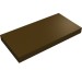 87079 - Tile 2 x 4 with Groove - Dark Brown