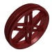 2903 - Dark Red - Wheel 61.6 x 13.6 Motorcycle