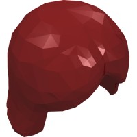 4530 - Hair Center Parting - Dark Red