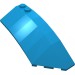 41749 - Wedge Curved 8 x 3 x 2 Open Right - Dark Azure
