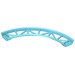 25061 - Vehicle Track, Roller Coaster, Curve - Medium Azure