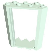 28327 - Door Frame 4 x 4 x 6 Corner - Light Aqua