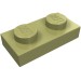 3023 - Plate 1 x 2 - Olive Green